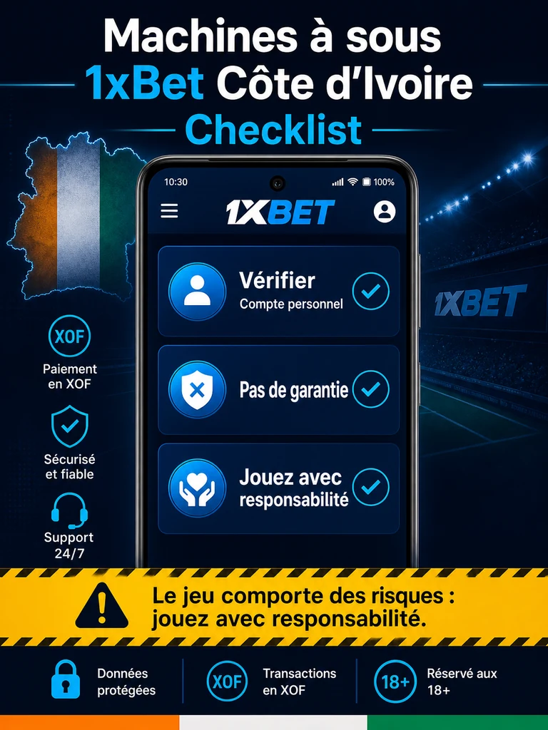 Machines à sous 1xBet Côte d’Ivoire