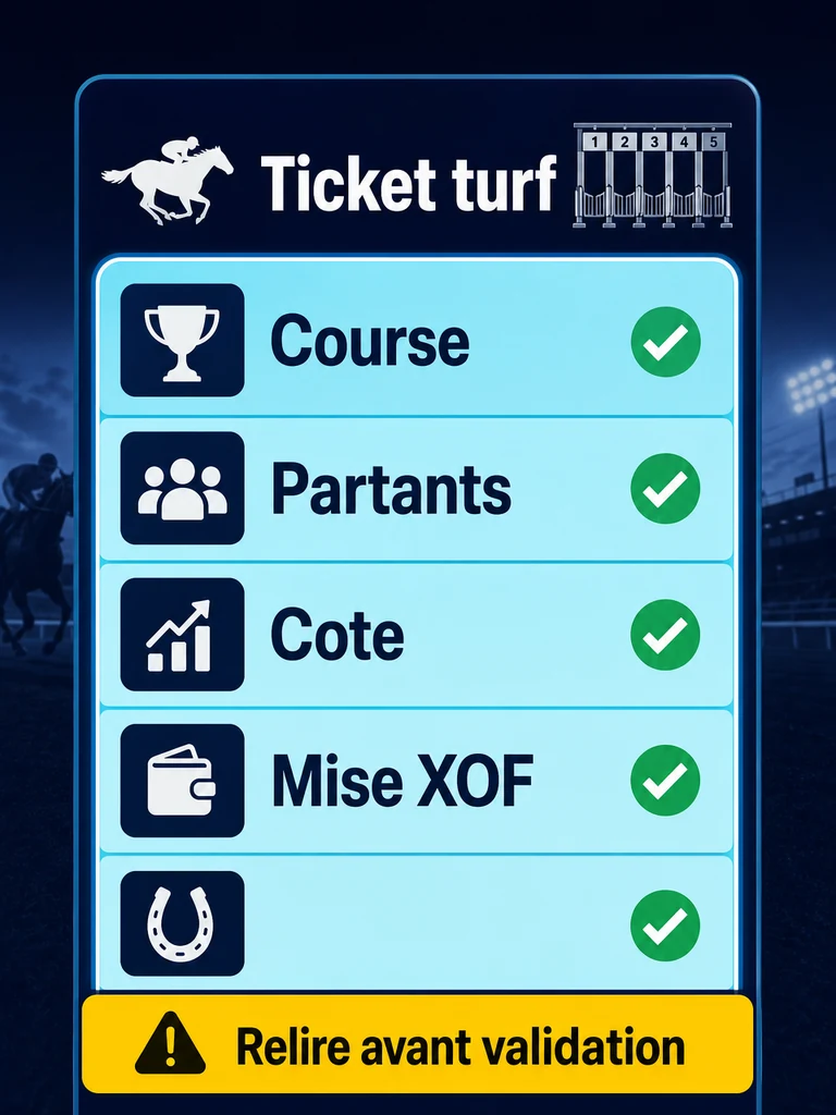 Turf 1xBet Côte d’Ivoire: courses et paris